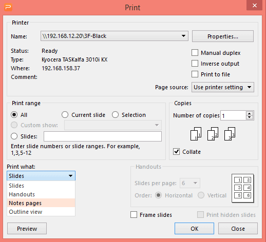 print ppt speaker notes
