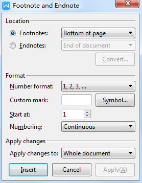 how to insert footnotes or endnotes to word 2016 for mac