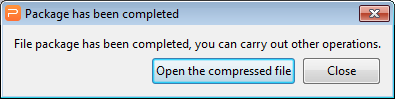 compressed file