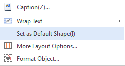 set default formatting
